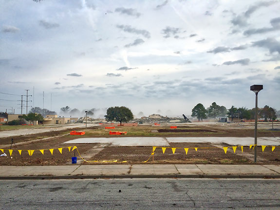 Photo Series of Lincoln Park Implosion