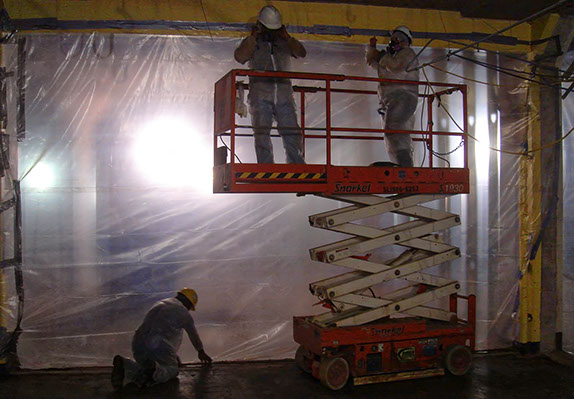 City of Norfolk Circuit Court ceiling asbestos abatement and PCB mercury abatement, Norfolk VA