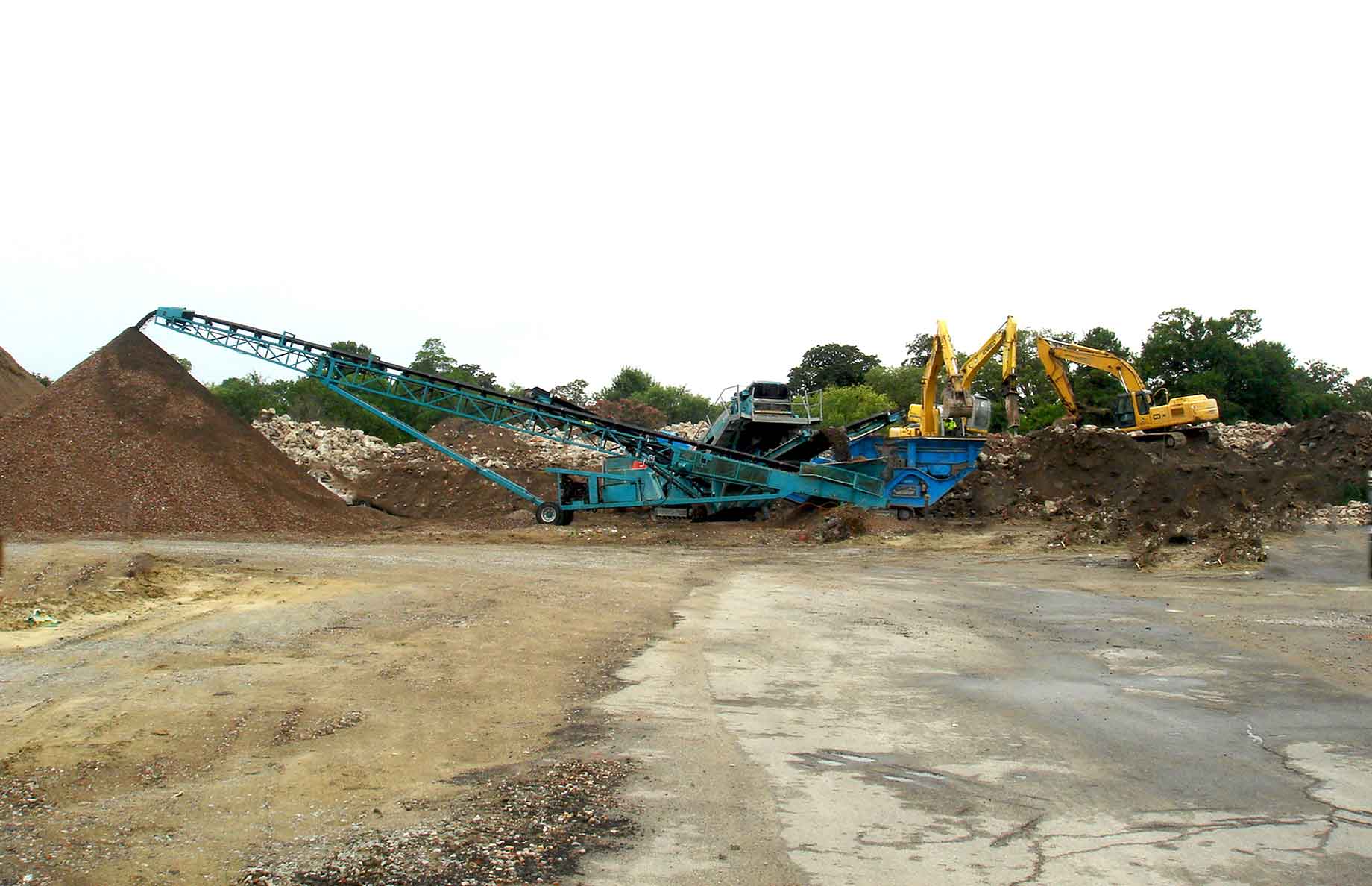 Macsons contrating with WM Jordan for on-site materials recycling after demolition